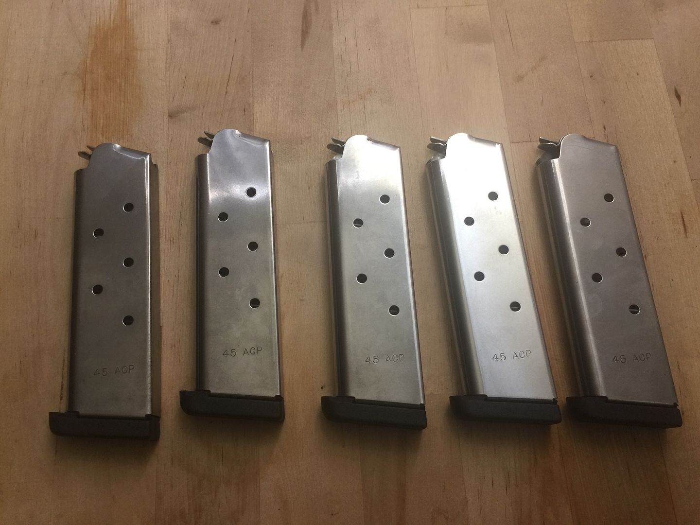 [FS] Nighthawk Custom 1911 Golf Ball Grips with NH Logo Black 55